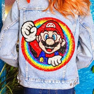 Jean jacket customized